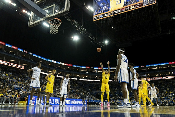 Terrance Williams II (5), Jett Howard (13), and Hunter Dickinson (1)