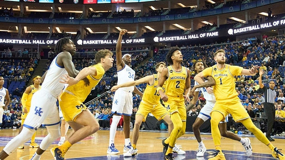 Terrance Williams II (5), Will Tschetter (42), Joey Baker (15), Kobe Bufkin (2), and Hunter Dickinson (1)