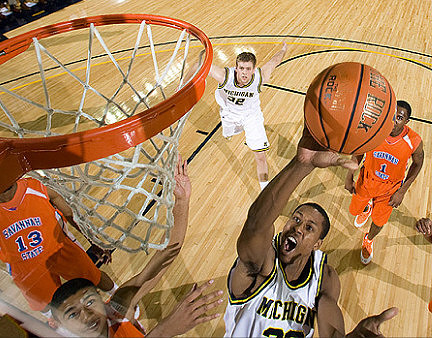 Jevohn Shepherd (22) and Zack Gibson (32)