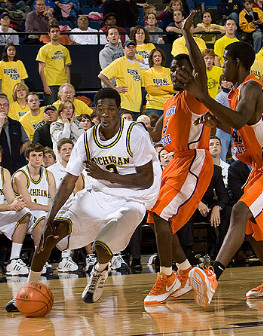 Manny Harris (3) and Stu Douglass (1)