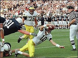 Tom Brady (10) and Steve Hutchinson (76)