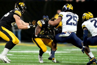 Junior Colson (25) and Brad Hawkins (2)