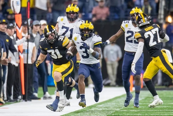 A.J. Henning (3), Andrew Stueber (71), and Junior Colson (25)