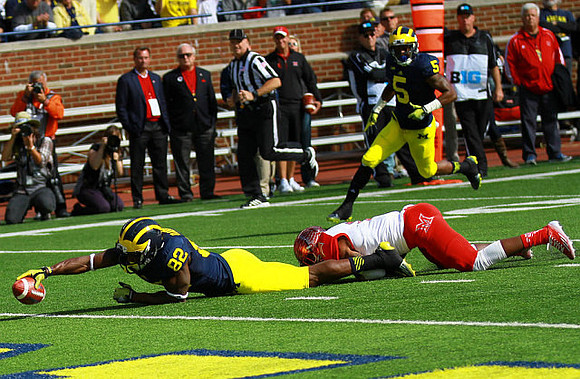 Amara Darboh (82) and Justice Hayes (5)