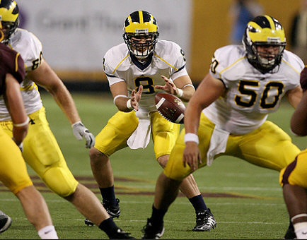 David Moosman (60), Nick Sheridan (8), and David Molk (50)