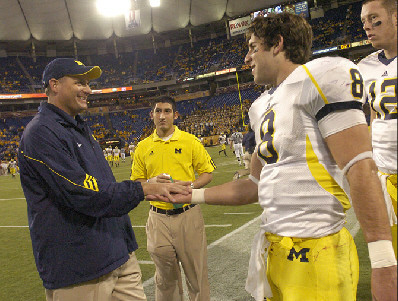 Rich Rodriguez, Nick Sheridan (8), and David Cone (12)