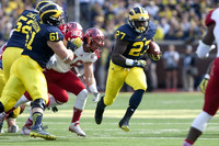 Graham Glasgow (61), Mason Cole (52), and Derrick Green (27)