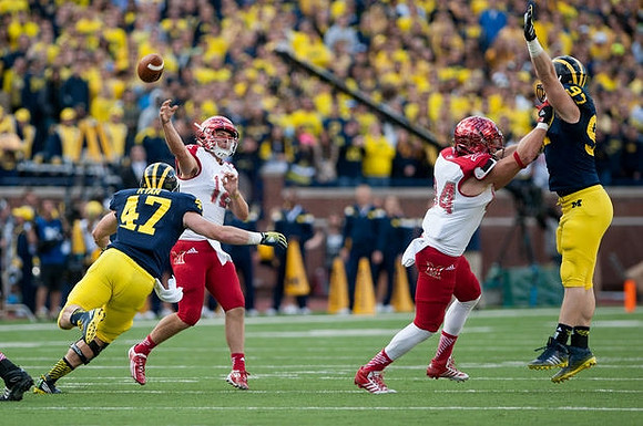 Jake Ryan (47) and Brennen Beyer (97)