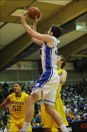 Jordan Morgan (52) and Evan Smotrycz (23)