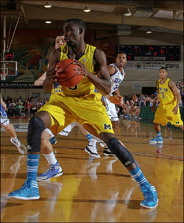 Tim Hardaway Jr. (10) and Trey Burke (3)