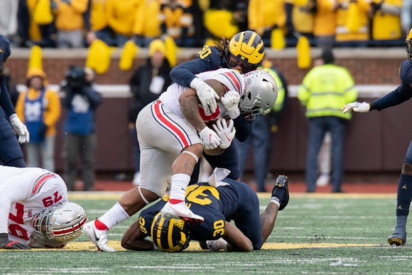 Daxton Hill (30) and Mike Morris (90)