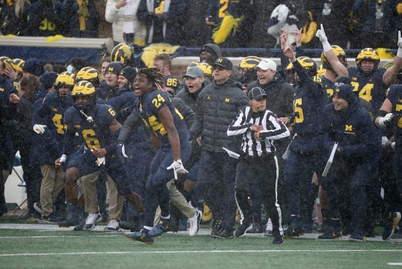 Jim Harbaugh and Michigan Team