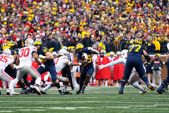 Andrew Vastardis (68), Luke Schoonmaker (86), Hassan Haskins (25), and Trevor Keegan (77)