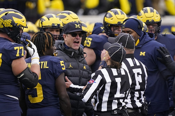 Jim Harbaugh and Michigan Team