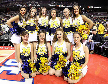 Michigan Cheerleaders