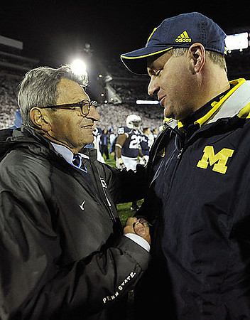 Joe Paterno and Rich Rodriguez