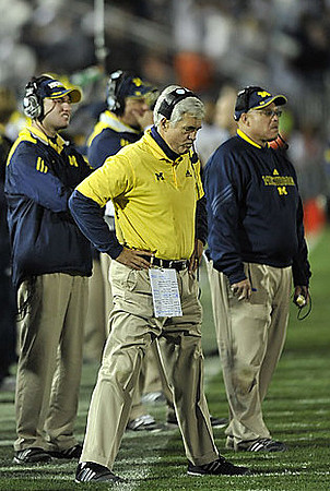 Rich Rodriguez and Greg Robinson