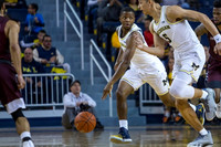 Xavier Simpson (3) and D.J. Wilson (5)