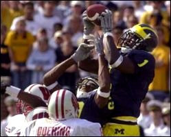 David Terrell (1) and Ronald Bellamy (19)