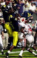 David Terrell (1) and Ronald Bellamy (19)
