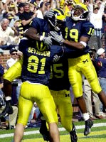 Bill Seymour (81), David Terrell (1), and Ronald Bellamy (19)
