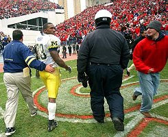 Brady Hoke and Chris Perry (23)