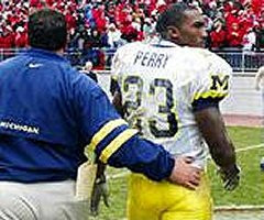 Brady Hoke and Chris Perry (23)