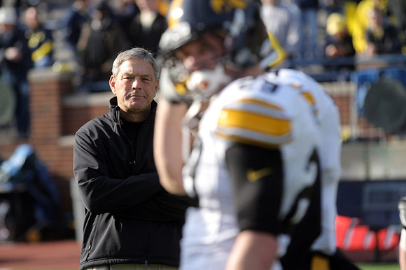 Iowa Head Coach Kirk Ferentz