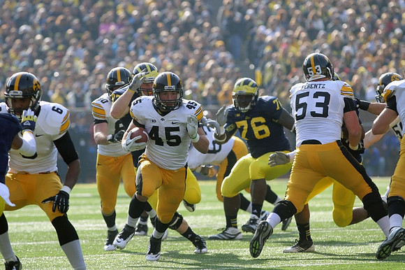 Brennen Beyer (97) and Quinton Washington (76)