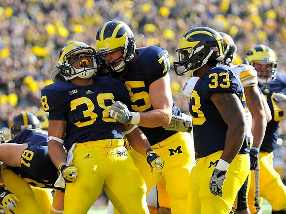 Mike Kwiatkowski (81), Thomas Rawls (38), Michael Schofield (75), and Stephen Hopkins (33)