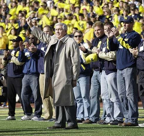 Gary Moeller and 1993 Rose Bowl Team