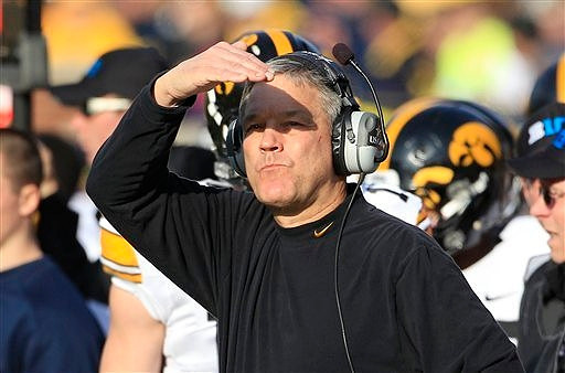 Iowa Head Coach Kirk Ferentz