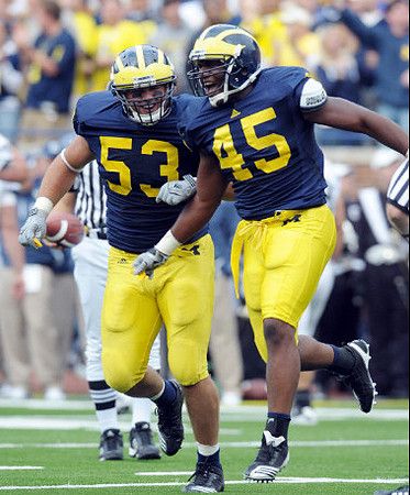Ryan Van Bergen (53) and Obi Ezeh (45)