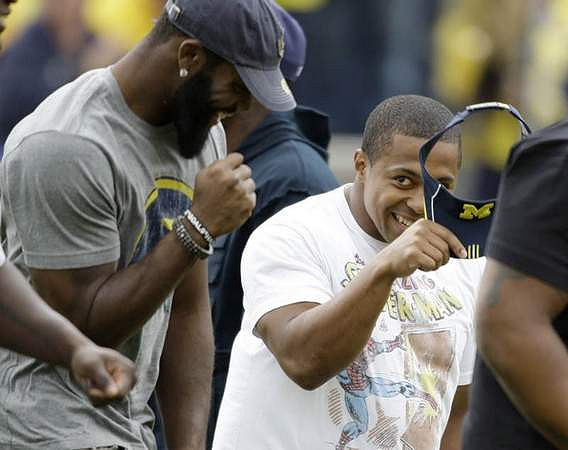 Braylon Edwards and Michael Hart