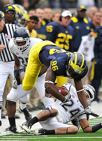 Kevin Koger (86) and Jack Kennedy (25)
