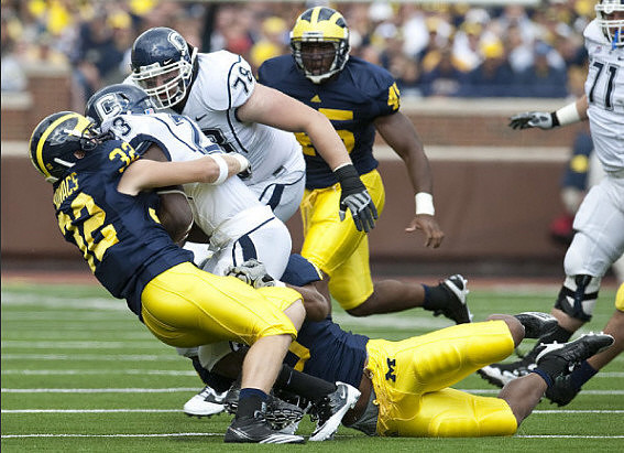 Jordan Kovacs (32), Jonas Mouton (8), and Obi Ezeh (45)