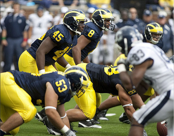 Ryan Van Bergen (53), Mike Martin (68), Obi Ezeh (45), and Jonas Mouton (8)