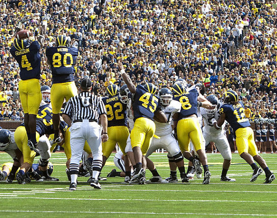 Ryan Van Bergen (53), Cameron Gordon (4), Martell Webb (80), Greg Banks (92), Obi Ezeh (45), Jonas Mouton (8), and J.T. Floyd (12)
