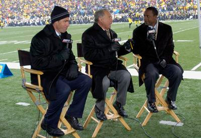 Chris Fowler, Lee Corso, and Desmond Howard