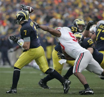 Chad Henne, Adam Kraus, Stephen Schilling, and Alex Mitchell
