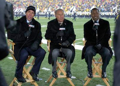 Chris Fowler, Lee Corso, and Desmond Howard