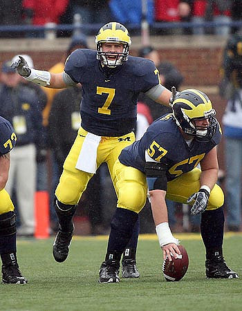Chad Henne, Alex Mitchell, and Adam Kraus