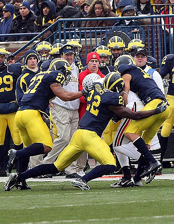 Jamar Adams, Brandon Harrison, and Morgan Trent