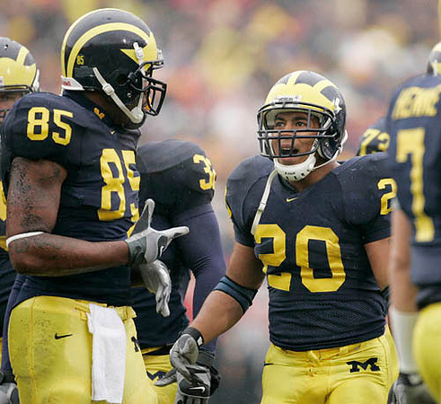 Michael Hart, Carson Butler, Vince Helmuth, and Chad Henne