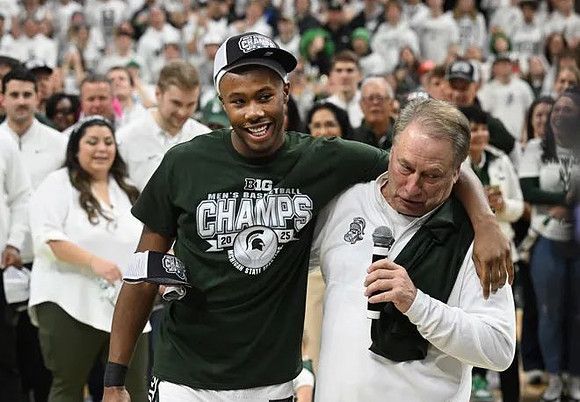 Michigan State Head Coach Tom Izzo