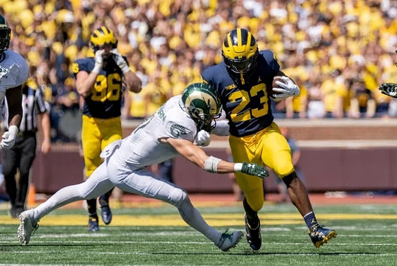 Luke Schoonmaker (86) and CJ Stokes (23)