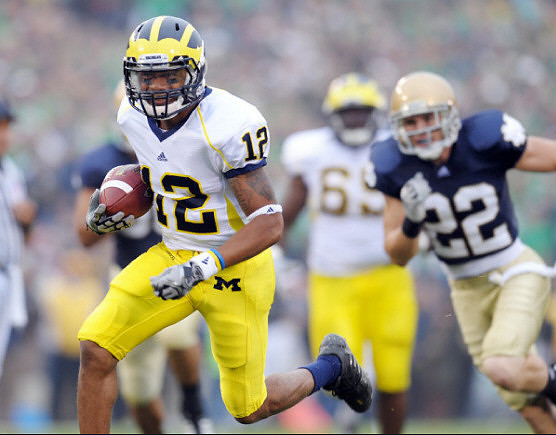 Roy Roundtree (12) and Patrick Omameh (65)