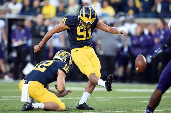 Blake O'Neill (12) and Kenny Allen (91)
