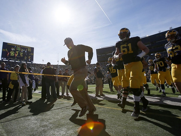Jim Harbaugh and Michigan Team