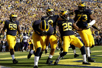 Willie Henry (69), Jeremy Clark (34), Desmond Morgan (3), Jourdan Lewis (26), and Maurice Hurst (73)